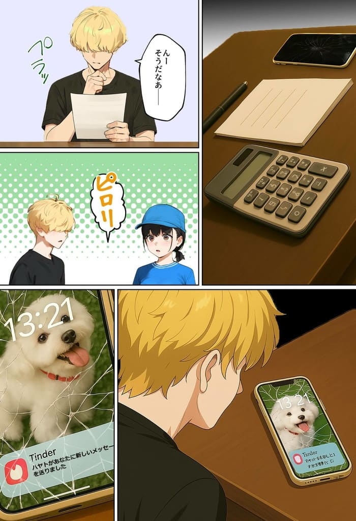 バキバキスマホにマチアプ通知 無料!【実話】引っ越し見積もり中、新人ちゃん(22)のバキバキスマホにマチアプ通知!ヤリモク男子から「俺が」守らなきゃwww【実話本舗】 無料 d_636181